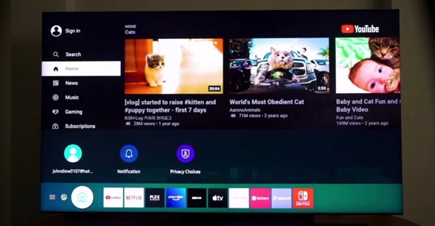 Cómo actualizar YouTube en un Smart TV