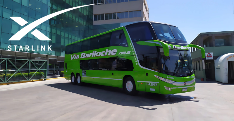 Vía Bariloche incorpora internet satelital en sus viajes de larga distancia