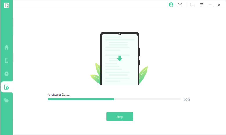 d-back para android analizar datos